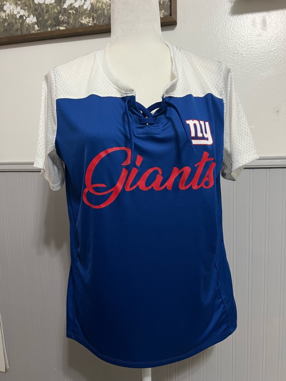 NFL New York Giants Women’s Football Jersey Shirt / Large / Sporty Girl